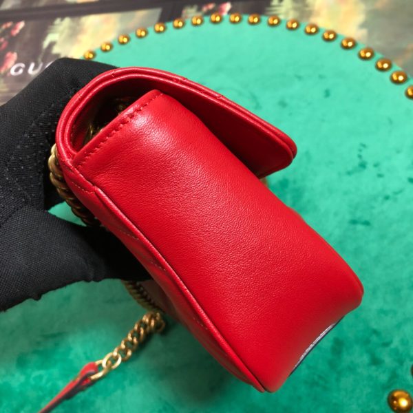 GUCCI GG Marmont Matelassé Mini Bag.