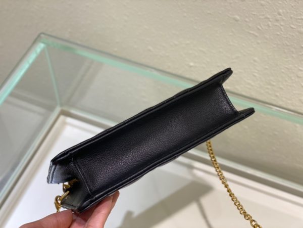 DIOR Caro Zipped Pouch With Chain.