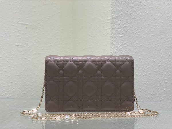 DIOR Lady Dior Chain Pouch.