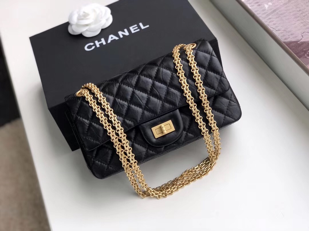 CHANEL 2.55 Reissue Quilted Leather Double Flap Bag