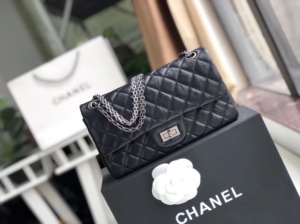 CHANEL 2.55 Reissue Quilted Leather Double Flap Bag
