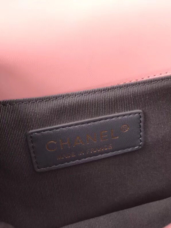 CHANEL 'Boy' Diamond Quilted Leather Flap Bag. Original Quality Bag including gift box, care book, dust bag, authenticity card. Created by Karl Lagerfeld, the iconic design owes its name to Gabrielle Chanel's first love, Boy Capel. This Chanel Boy Flap Bag Quilted is every woman's dream. Crafted from calfskin leather, the bag features Chanel's signature diamond quilting, chunky chain link strap with leather shoulder pad, and metal-tone hardware accents. Its CC Boy logo closure opens to a fabric-lined interior with slip pocket perfect for daily essentials. A sought-after, luxurious accessory.