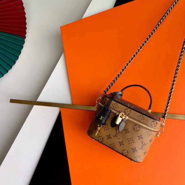 LOUIS VUITTON 'Blade' Vanity Case. Authentic Quality Bag with literature, gift box, dust bag and authenticity card. The chic Blade bag incorporates subtle Louis Vuitton signatures and trunk-inspired metalware, exuding understated sophistication.