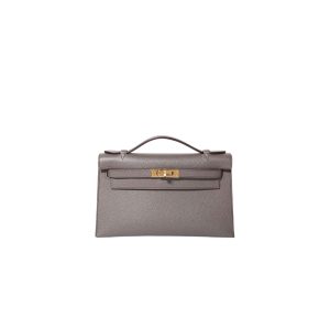 HERMÈS Mini Kelly Pochette In Epsom Leather.