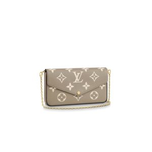 LOUIS VUITTON Félicie Pochette. Original Quality Bag including gift box, care book, dust bag, authenticity card. This Empreinte Pochette Felicie was a success before it even was released in stores. It sold out in an instant due to its limited distribution and high demand making this piece a great investment. It will hold its value through time. Its simplicity and elegance are what allows this bag to transcend time, but its boldness is what allows it to stand out. This is a must-have piece for Louis Vuitton lovers.