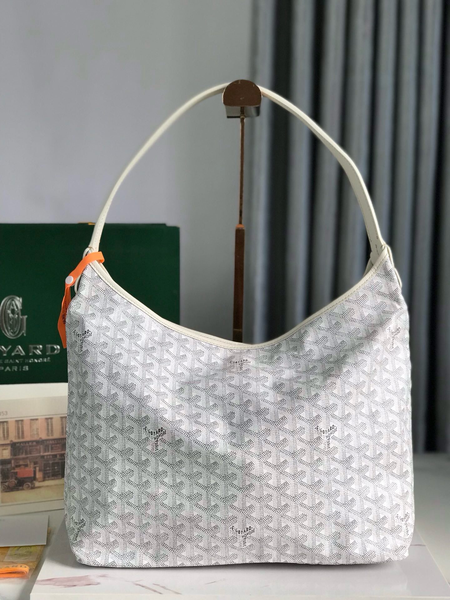 Bohème Hobo Bag. Authentic quality luxury bag crafted in genuine leather comes with authenticity card, dust bag and gift bag. Wander Freely. Carry Elegantly. Introducing the *yard Bohème Hobo Bag—a tribute to Parisian spirit and wanderlust. Inspired by the timber raftsmen’s humble travel pouches, this bag blends heritage storytelling with everyday luxury. Crafted to be exceptionally lightweight and flexible, it drapes effortlessly on your shoulder with a wide, comfortable handle designed for long city strolls or spontaneous weekend escapes. Its beauty lies not only in its sleek silhouette but also in its thoughtful functionality. The secure zip closure keeps your essentials safe, while the removable snap-fastened pouch doubles as a chic clutch or wallet—perfect for a quick dash or stylish switch-up. Whether you’re wandering through cobblestone streets or navigating your daily routine, the Bohème ensures your essentials are always within reach. This is not just a bag—it’s your elegant partner in carefree adventures.