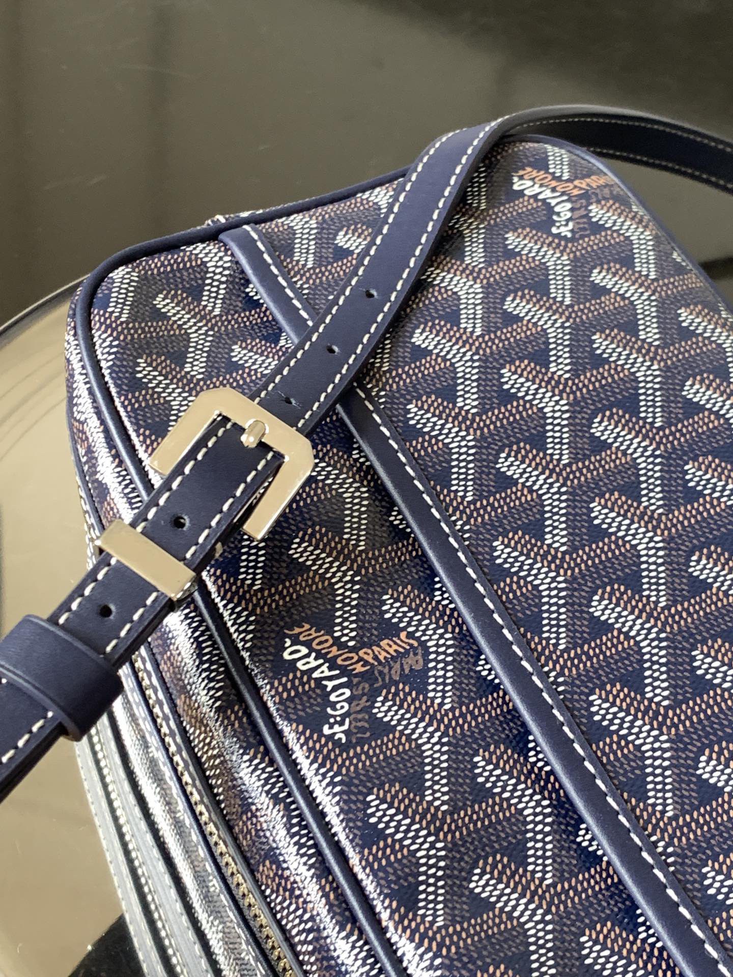 Cap-Vert PM Bag. Authentic quality luxury bag crafted in genuine leather comes with authenticity card, dust bag and gift bag. City Ready. Effortlessly Refined — The Cap-Vert Bag. Designed for life on the move, the Cap-Vert Bag is your perfect urban companion. Compact yet practical, it keeps your essentials neatly organized and always within reach. Crafted with meticulous attention to detail, it features a secure zip closure and a fixed, adjustable shoulder strap for all-day comfort and versatility. Whether you're navigating the city or traveling light, the Cap-Vert combines timeless craftsmanship with modern functionality — a true expression of refined everyday luxury.